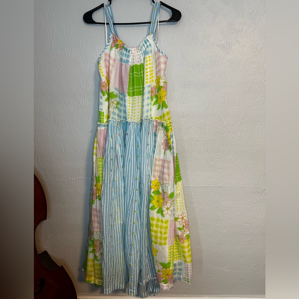 BRAND NEW FREE PEOPLE Patchwork Maxi Dress